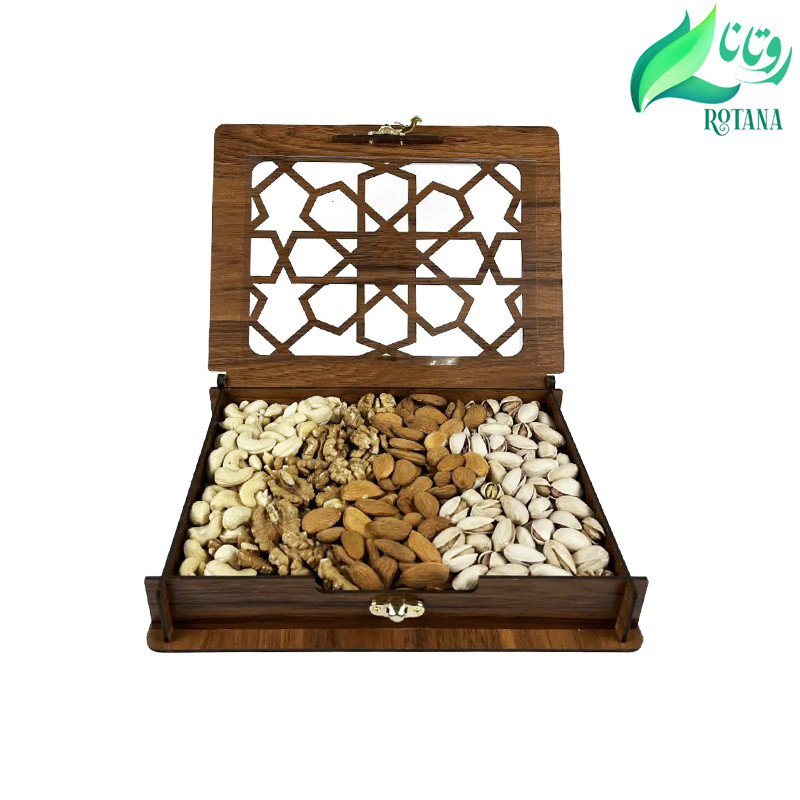 پک آجیل ایرانی 4 مغز طرح رضوان